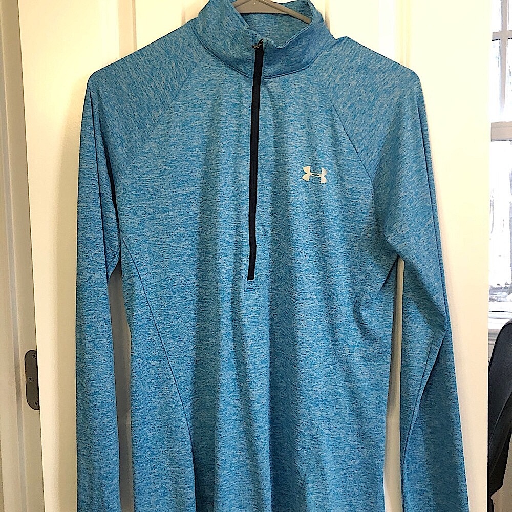 Quarter-zip blue Under Armour Sweatshirt